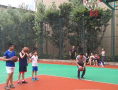 重庆中考体育培训力超体育浅谈篮球侧身支撑